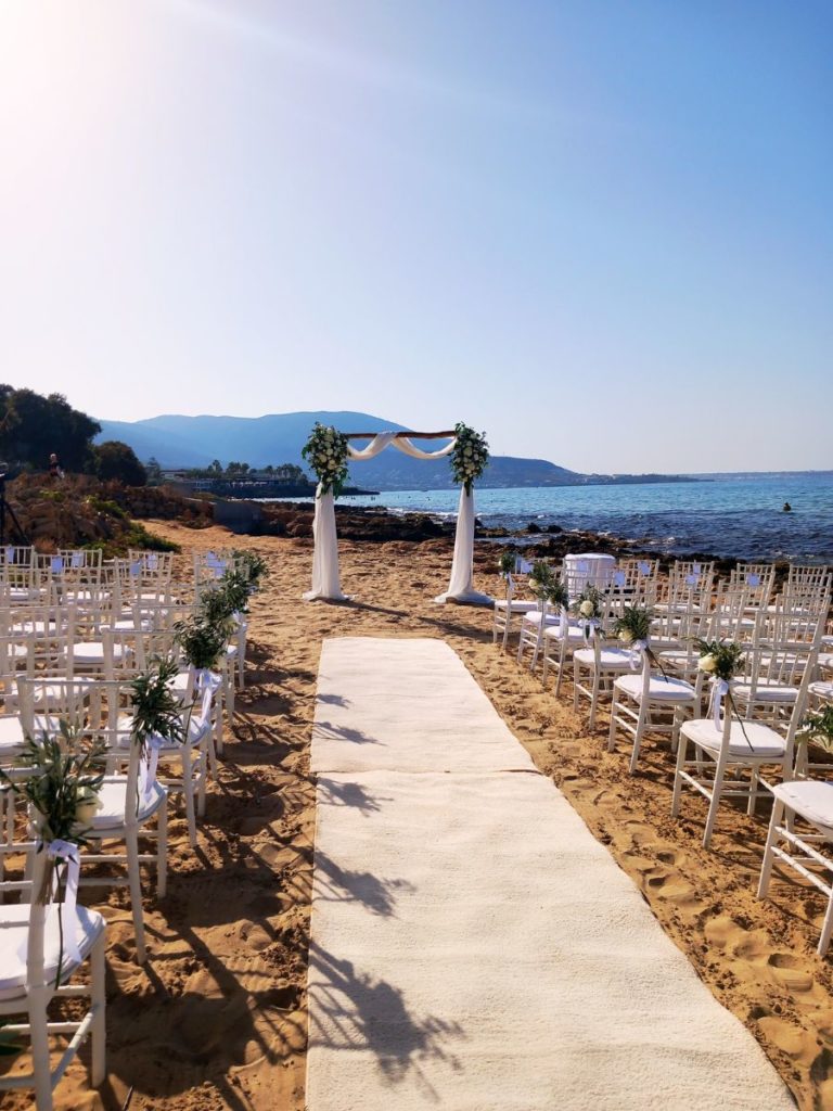 Beach Wedding Malia Crete