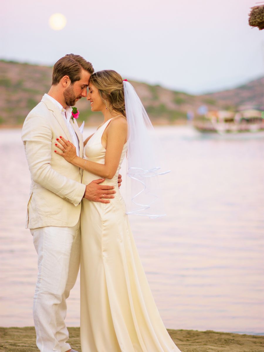 Beach wedding organized by Dream Weddings in Crete a Destination Wedding Planning Service